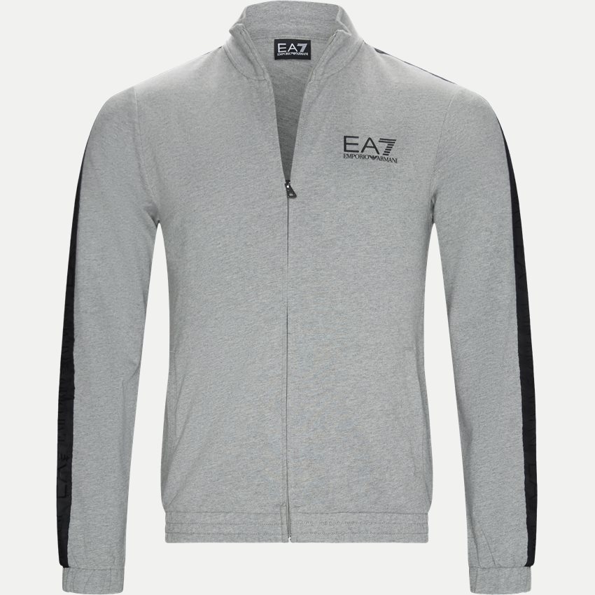 EA7 Sweatshirts PJ05Z-3GPM21 GRÅ