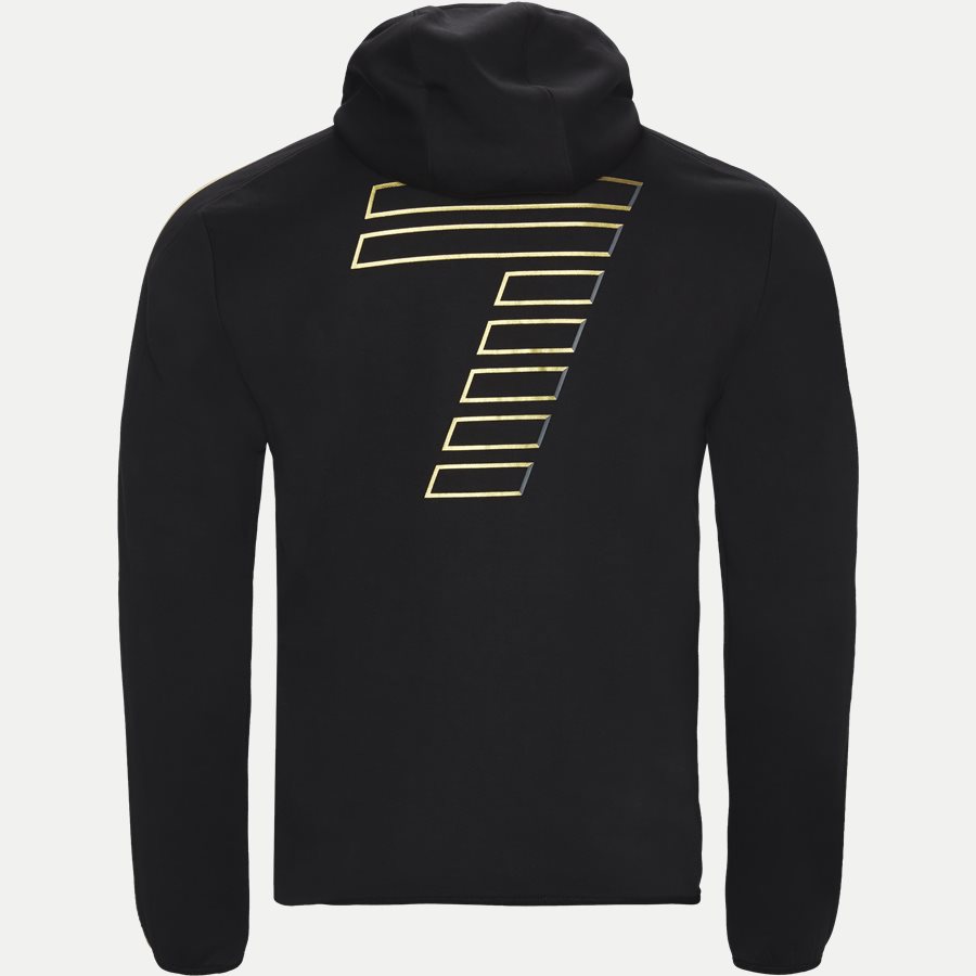 PJT6Z-3GPM38 - Sweatshirt Med Hætte - Sweatshirts - Regular - SORT - 2