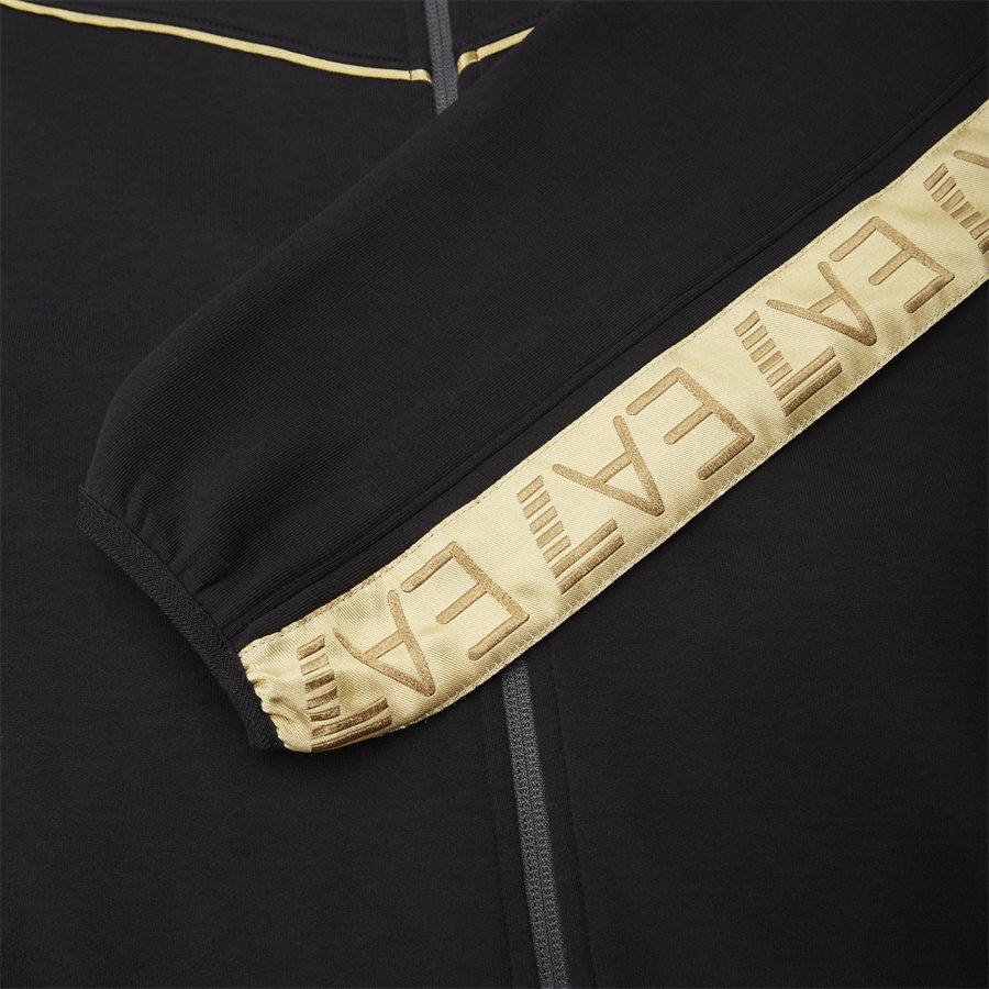 PJT6Z-3GPM38 - Sweatshirt Med Hætte - Sweatshirts - Regular - SORT - 11