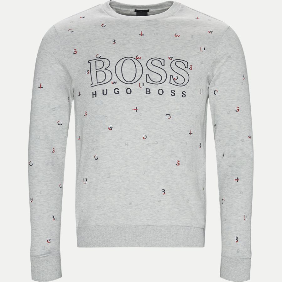 50403980 SALBO ICONIC - Salbo Iconic Crew Sweatshirt - Sweatshirts - Slim - GRÅ - 1