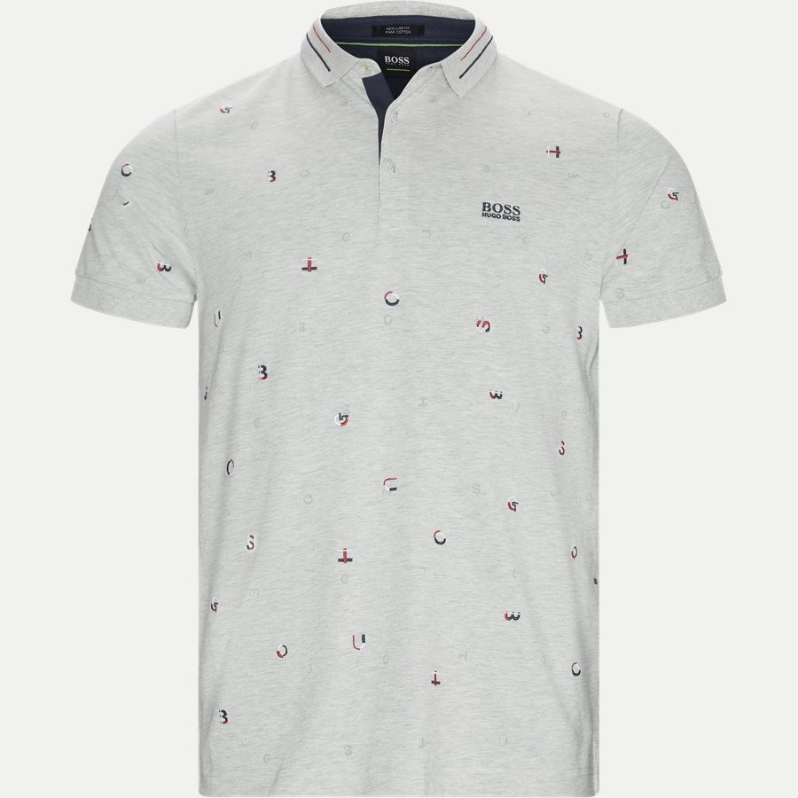 50404209 PADDY 7 - Paddy 7 Polo T-shirt - T-shirts - Regular - GRÅ - 1