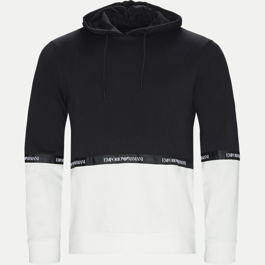3G1M62 1J07Z - Sweatshirt Med Hætte - Sweatshirts - Regular - SORT - 1