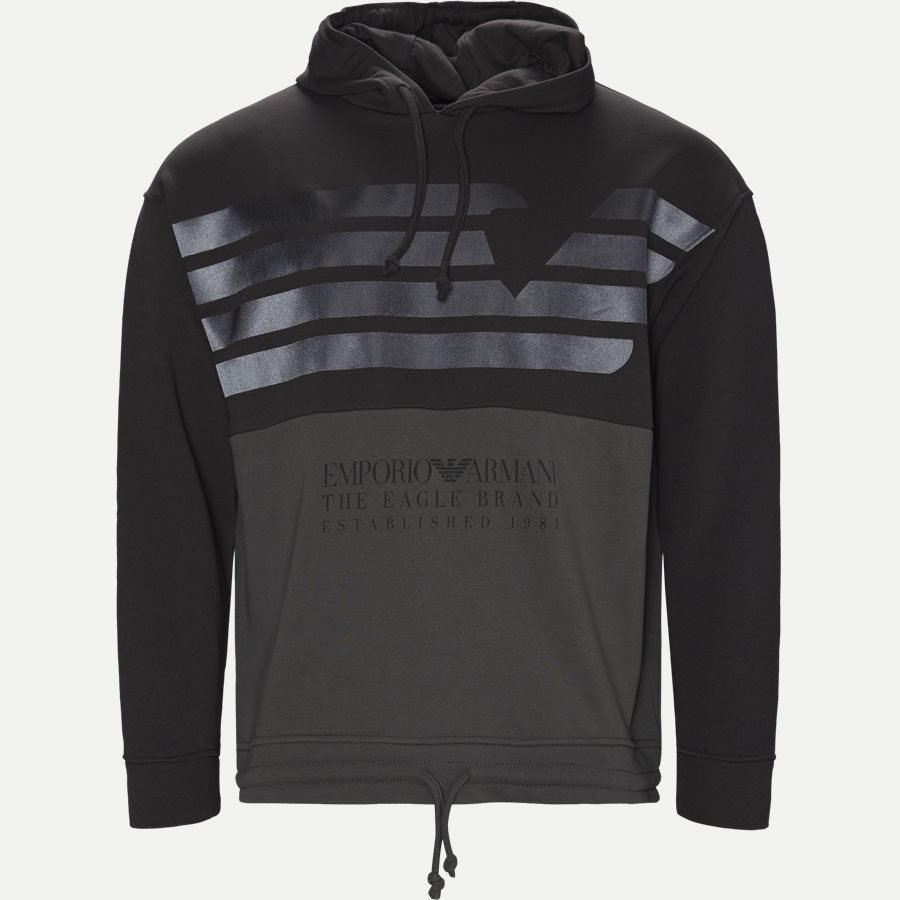 3G1M75 1J36Z - Hoodie Sweatshirt - Sweatshirts - Regular - GRÅ - 1