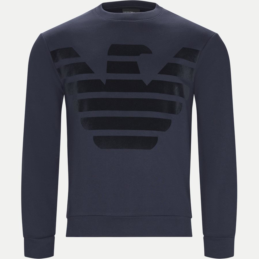 3G1M67 1J07Z - Crew Neck Sweatshirt - Sweatshirts - Regular - BLÅ - 1