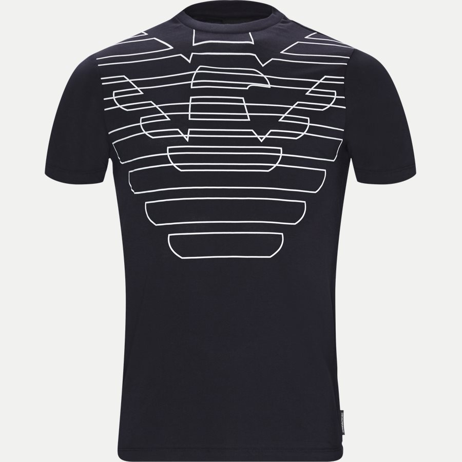 3G1T69 1J19Z - Logo Print T-shirt - T-shirts - Regular - NAVY - 1