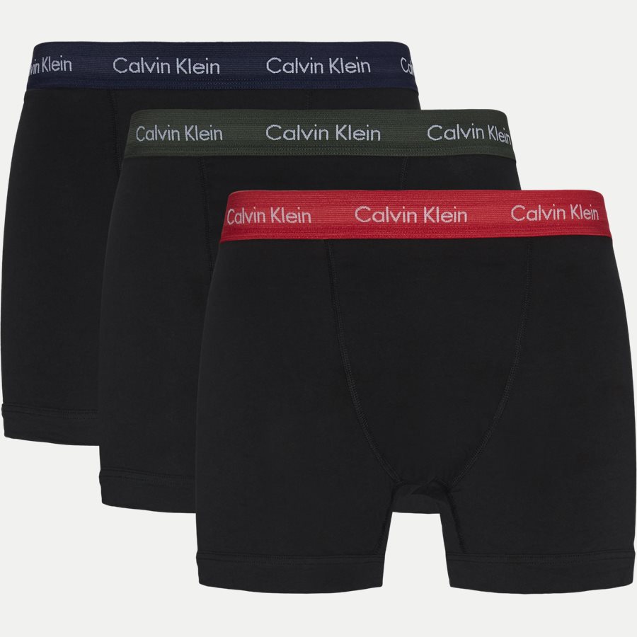 0000U26622G WB - 3P TRUNK - 3-pack Trunks - Undertøj - Classic fit - RØD/NAVY - 1