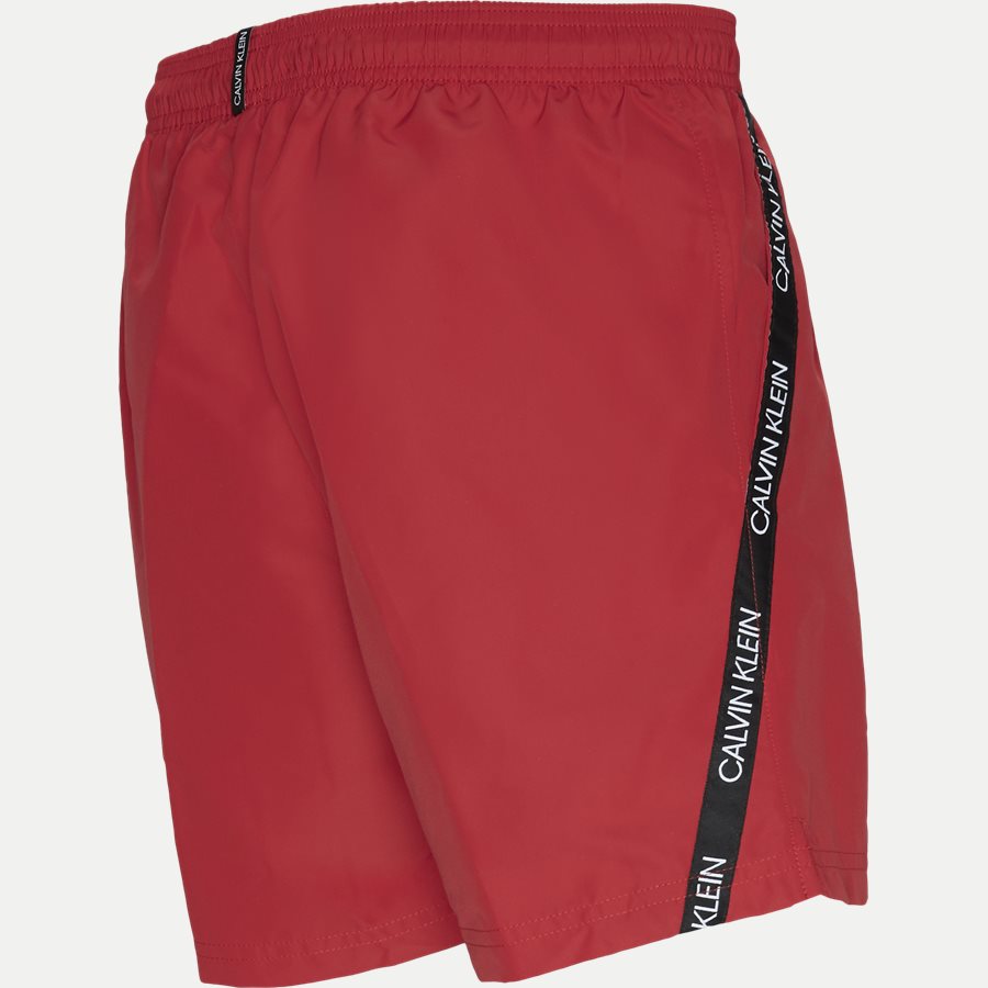 KM0KM00285 MEDIUM DRAWSTRING - Medium Drawstring Badeshorts - Shorts - Regular - RØD - 3