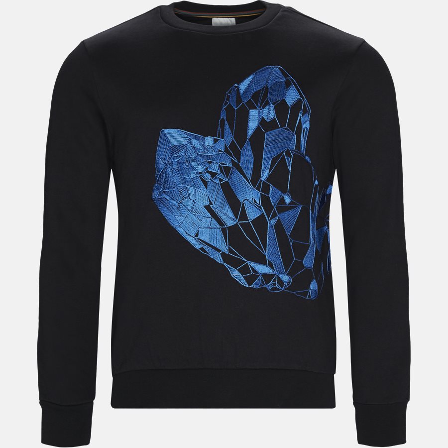 302S2 A00347 - Sweatshirt - Sweatshirts - Regular fit - BLACK - 1