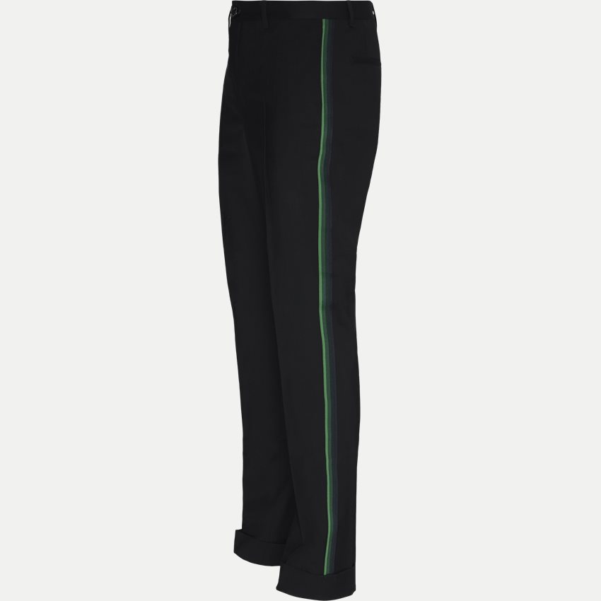PS Paul Smith Trousers 196T B20034 BLK/GREEN