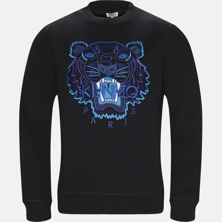 F865SW0014XV - Sweatshirts - Regular slim fit - BLACK - 1