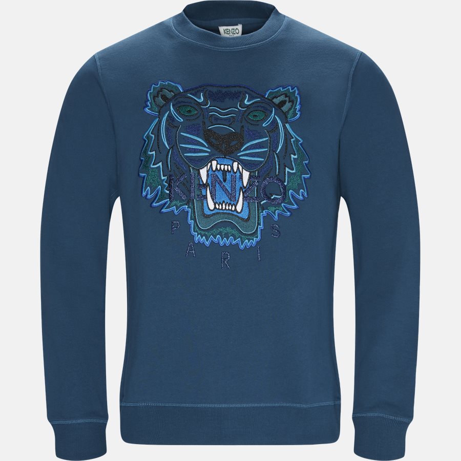 F865SW0014XV - Sweatshirts - Regular slim fit - PETROL - 1