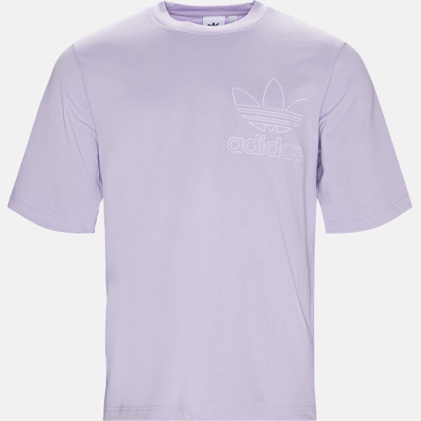 Adidas Originals T-shirts OUTLINE TEE DV1561 LILLA