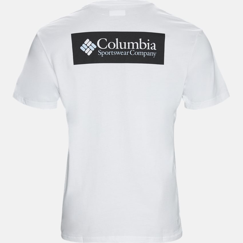 Columbia T-shirts 1834041 BOX HVID
