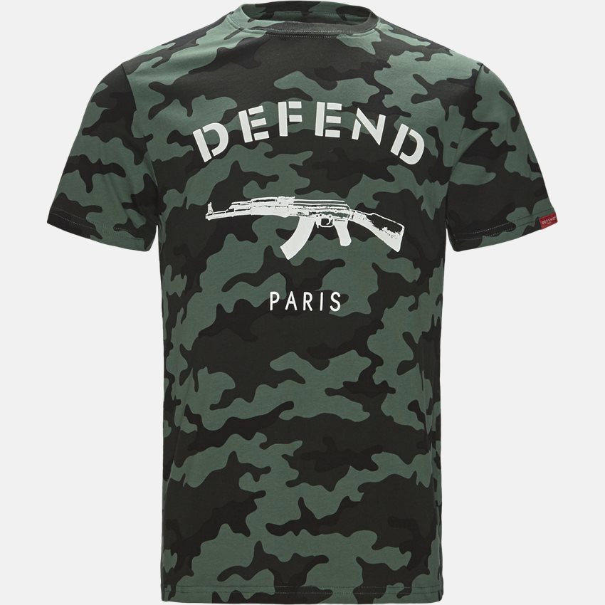 Defend Paris T-shirts PARIS TEE CAMOU ARMY
