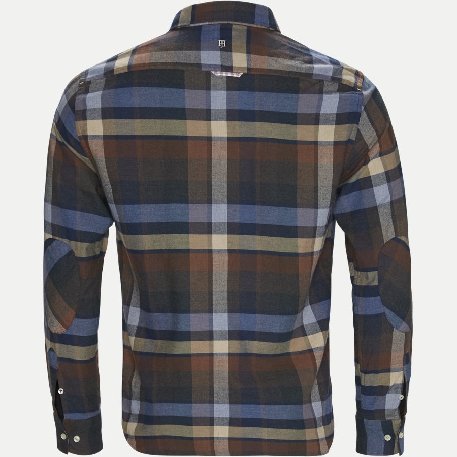 04528 WOODEN FLANEL SHIRT - Wooden Flanel Shirt - Skjorter - Casual fit - BRUN - 2