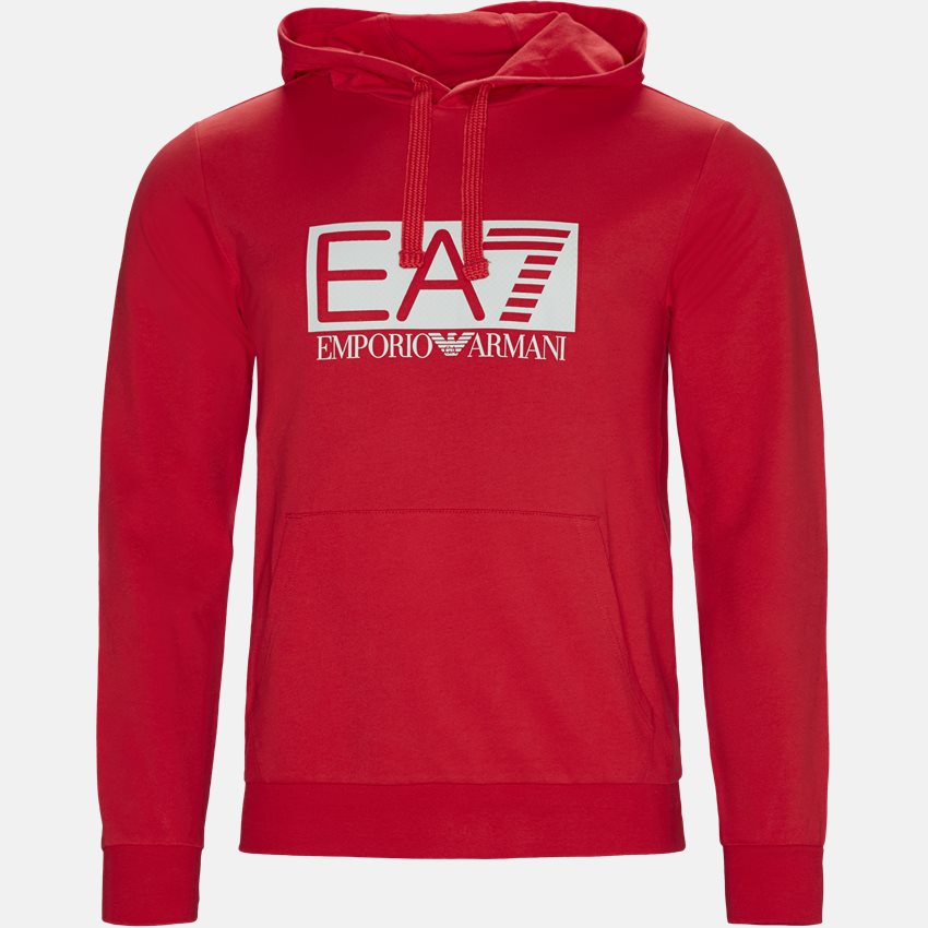 EA7 Sweatshirts PJ05Z-3GPM62 RØD
