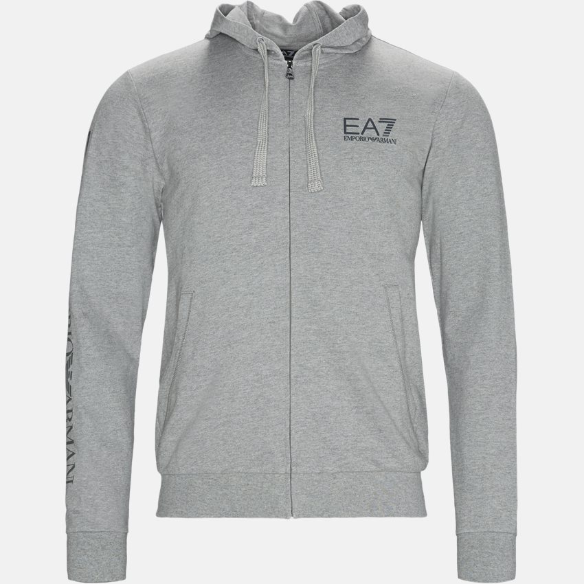 EA7 Sweatshirts PJ05Z-3GPM24 GRÅ