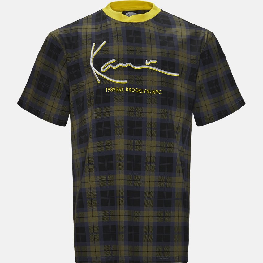 Karl Kani T-shirts SPORT TEE 3581847 NAVY/GRØN