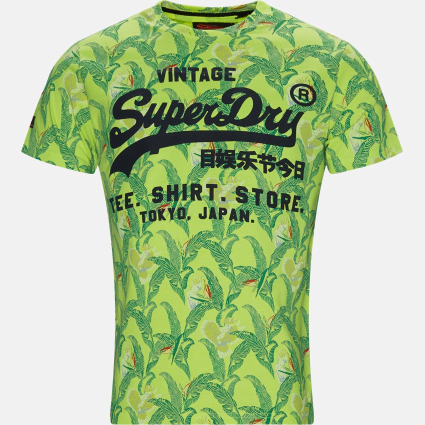 Superdry T-shirts M10104ST LIME