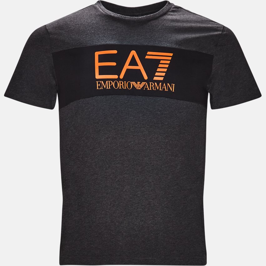 EA7 T-shirts -PJ02Z-6ZPT20 GRÅ