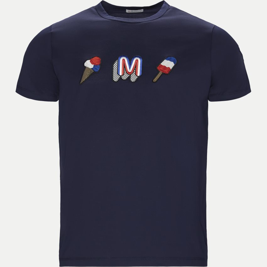 Moncler T-shirts 80430-00-8390Y NAVY