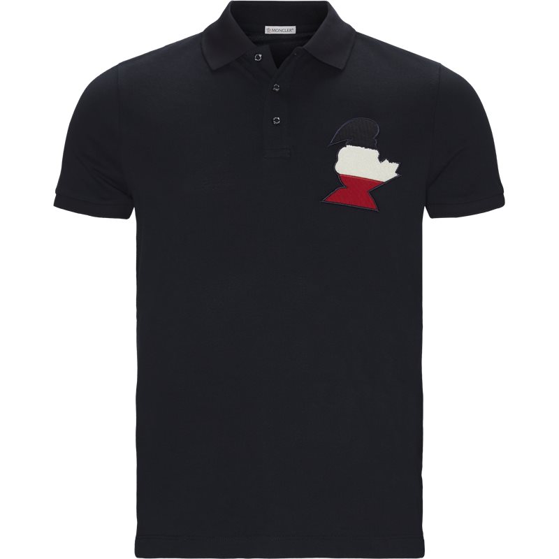 Moncler Regular fit 83223-00-84556 T-shirts Navy Billede af Moncler Regular fit 83223-00-84556 T-shirts Navy