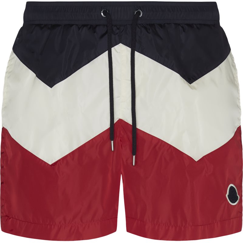 Moncler Regular fit 00799-05-53226 Shorts Navy/rød Billede af Moncler Regular fit 00799-05-53226 Shorts Navy/rød