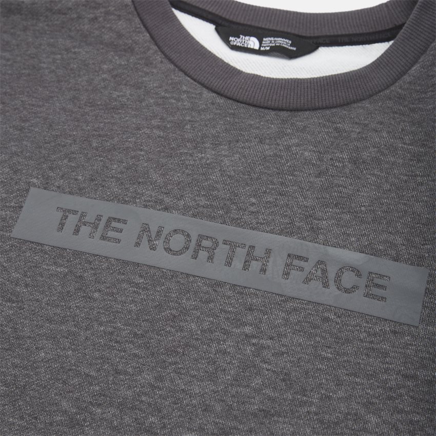 The North Face Sweatshirts LIGHT CREW. GRÅ