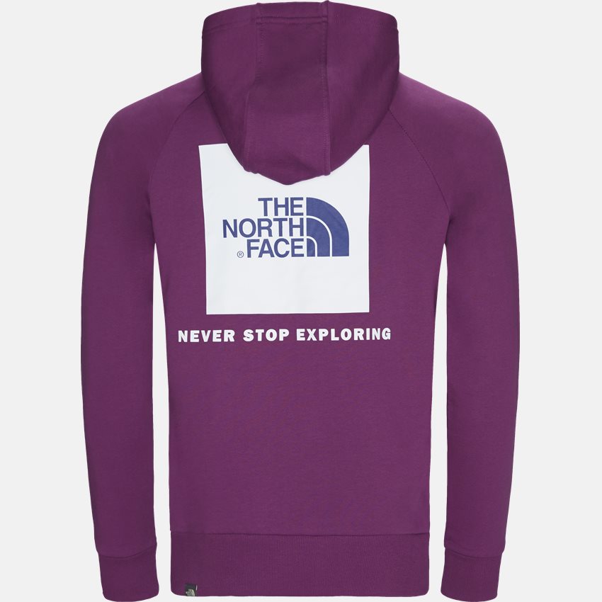 The North Face Sweatshirts RED BOX HOODIE.. LILLA