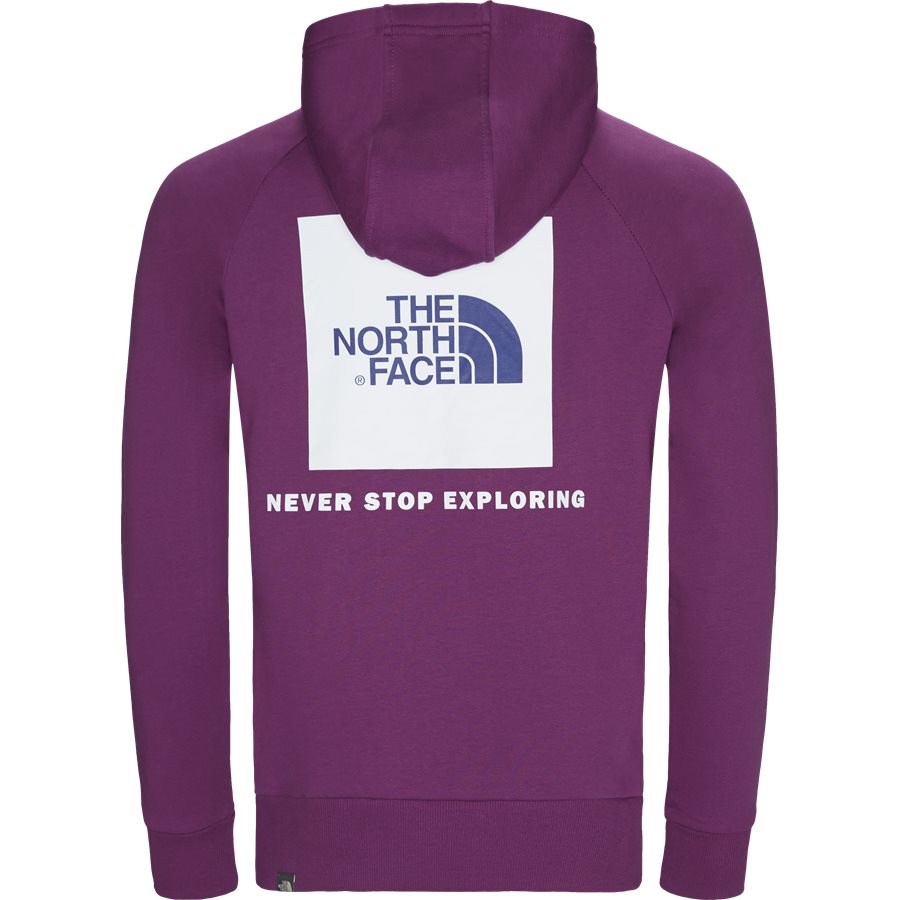 RED BOX HOODIE - Red Box Hoodie - Sweatshirts - Regular - LILLA - 3