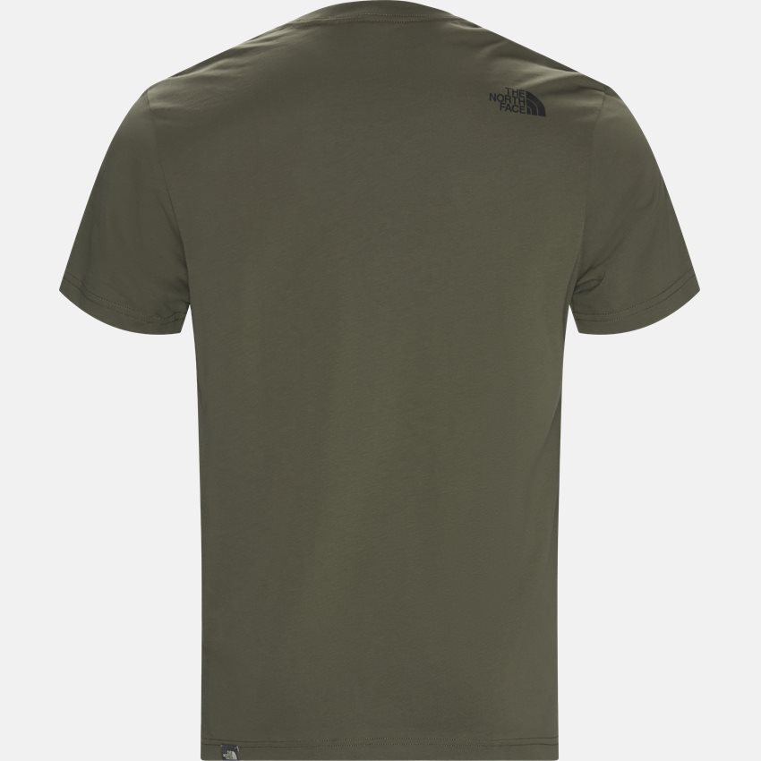 The North Face T-shirts FINE TEE SS ARMY