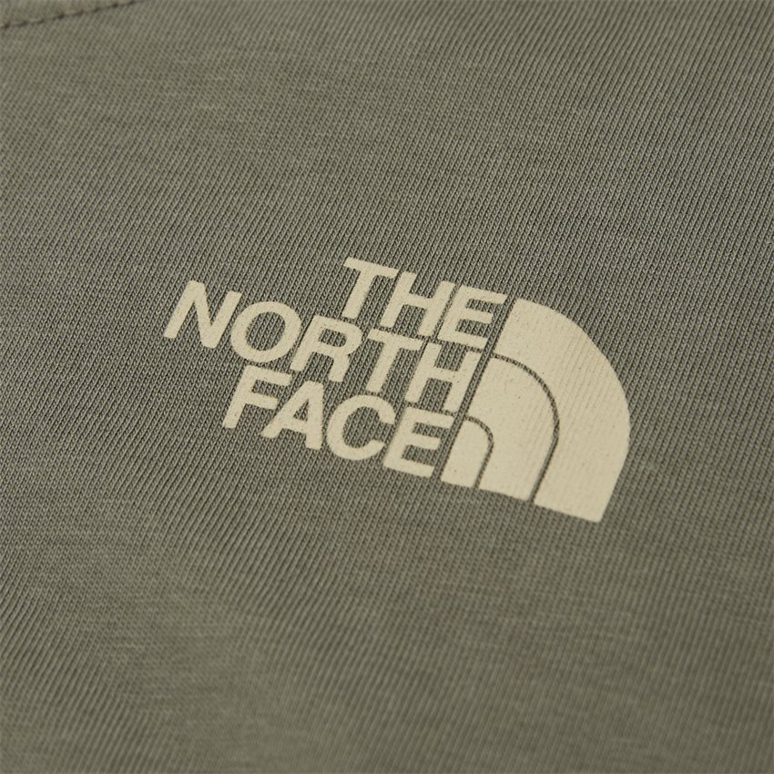 The North Face T-shirts RED BOX TEE SS ARMY