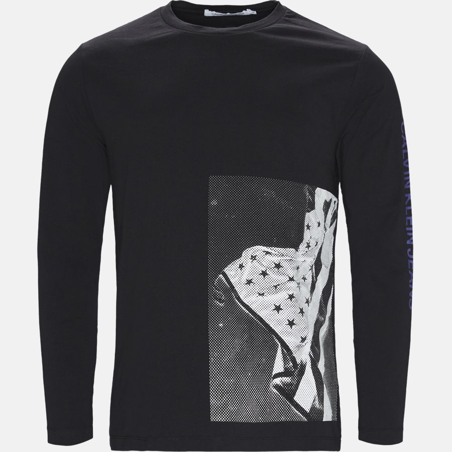 J30J310401 - T-shirts - Regular fit - BLK/WHI - 1