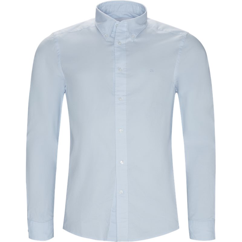 Calvin Klein Regular fit K10K102293 BTN OXFORD Skjorter Lysblå Billede af Calvin Klein Regular fit K10K102293 BTN OXFORD Skjorter Lysblå