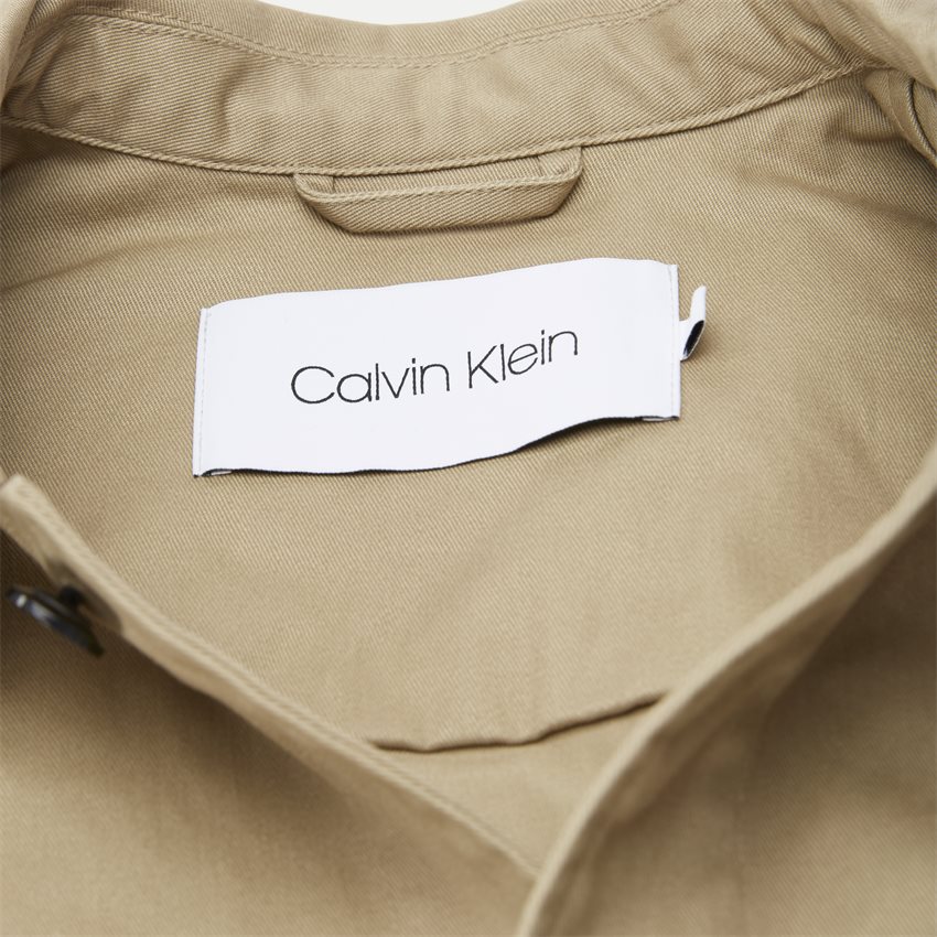 Calvin Klein Skjorter K10K103719 COTTON WORK WEAR KHAKI