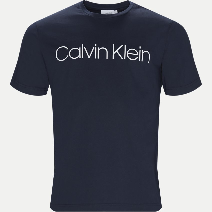 Calvin Klein T-shirts K10K103078 COTTON FRONT LOGO TEE NAVY