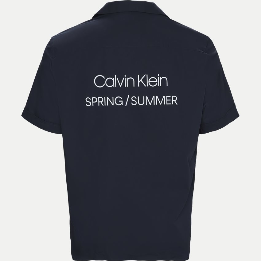 Calvin Klein Shirts K10K103400 RELAXED FIT LOGO TEE NAVY