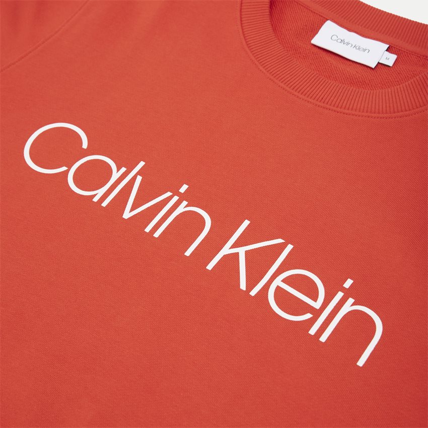 Calvin Klein Sweatshirts K10K102724 COTTON LOGO SWEAT RØD
