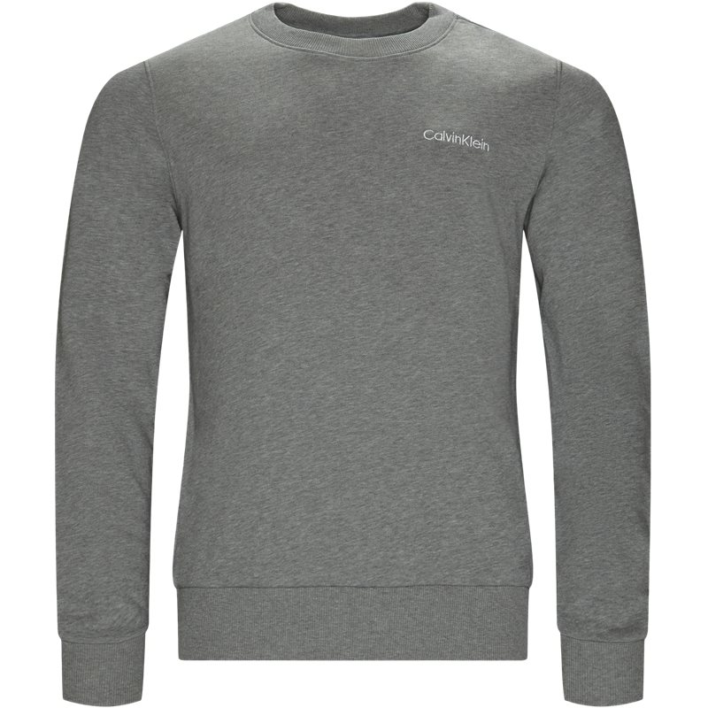 Calvin Klein Regular fit K10K103088 CHEST EMBRODERY SWEAT Sweatshirts Grå Billede af Calvin Klein Regular fit K10K103088 CHEST EMBRODERY SWEAT Sweatshirts Grå