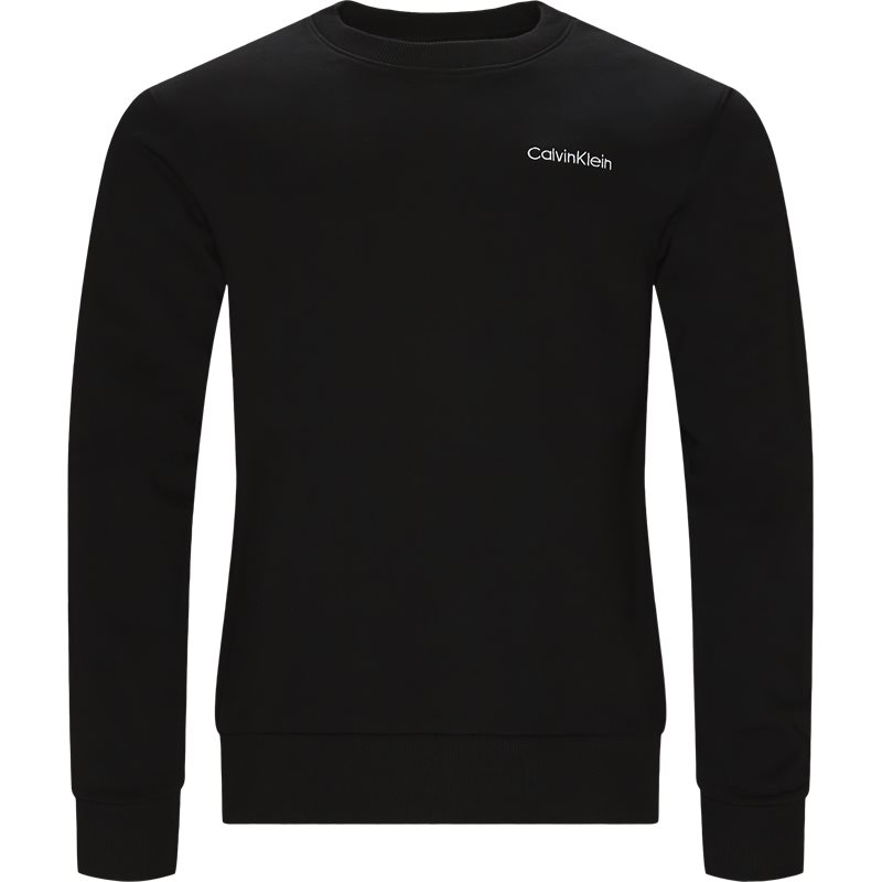 Calvin Klein Regular fit K10K103088 CHEST EMBRODERY SWEAT Sweatshirts Sort Billede af Calvin Klein Regular fit K10K103088 CHEST EMBRODERY SWEAT Sweatshirts Sort