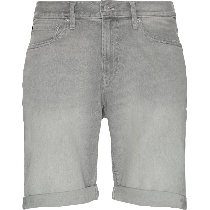CALVIN KLEIN JEANS Regular fit J30J310949 SLIM SHORT Shorts Grå Billede af CALVIN KLEIN JEANS Regular fit J30J310949 SLIM SHORT Shorts Grå