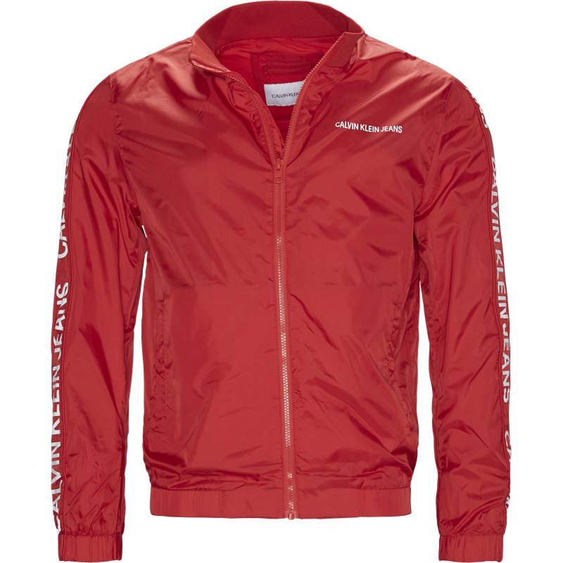 CALVIN KLEIN JEANS Regular fit J30J311446 SIDE LOGO TRUCK JACKET Jakker Rød Billede af CALVIN KLEIN JEANS Regular fit J30J311446 SIDE LOGO TRUCK JACKET Jakker Rød