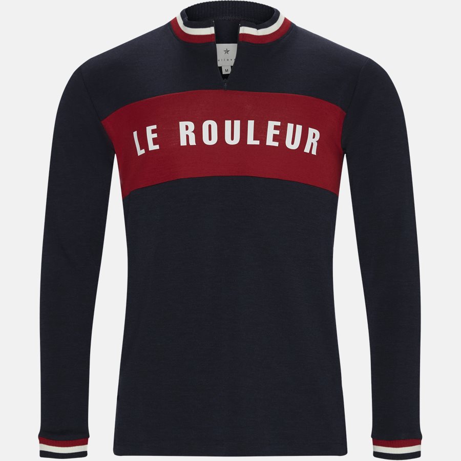 JACOB LE ROULEUR - Strik - Regular fit - NAVY - 1