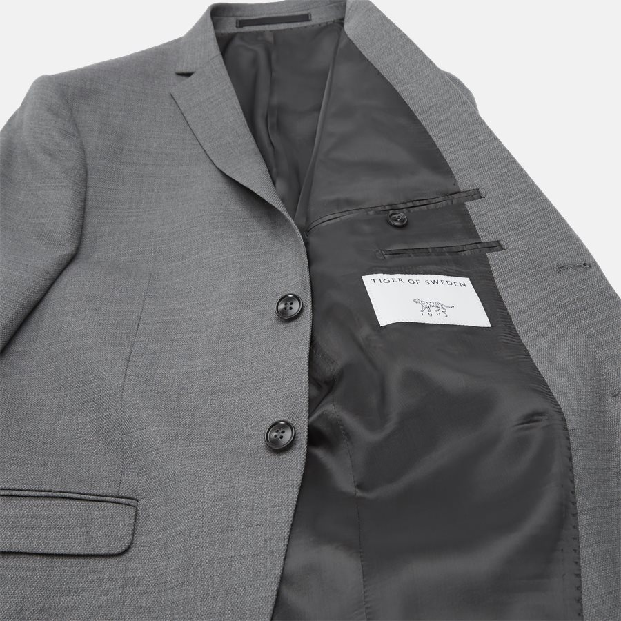 65503 JILE - blaz - Blazer - Slim - GRÅ - 8