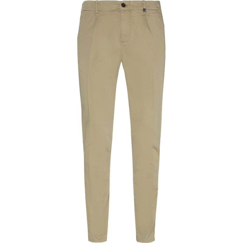 MYTHS Slim 19M09L 84 Bukser Sand Billede af MYTHS Slim 19M09L 84 Bukser Sand