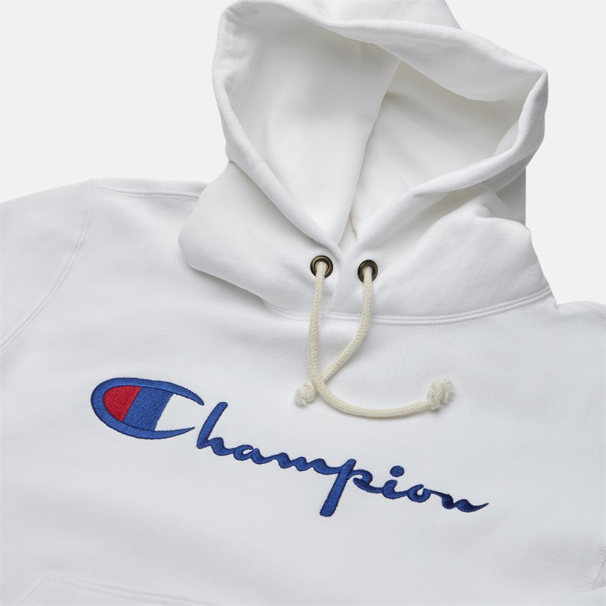 Champion Sweatshirts HOOD 212574 HVID