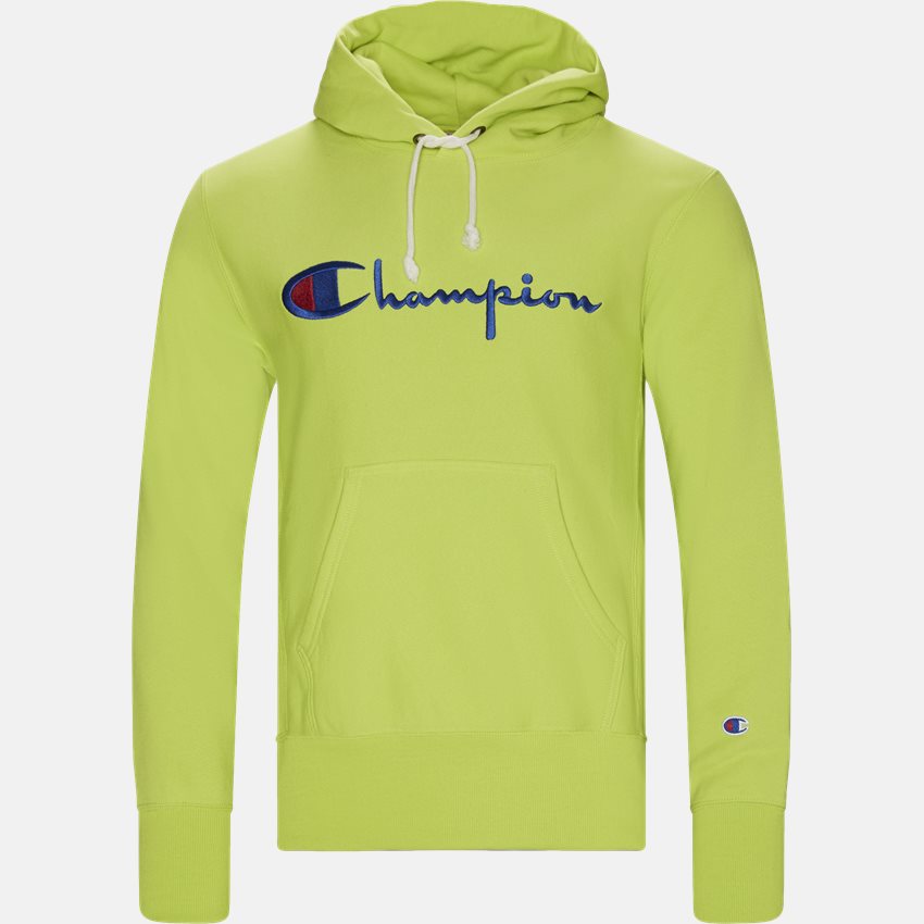 Champion Sweatshirts HOOD 212574 LIME