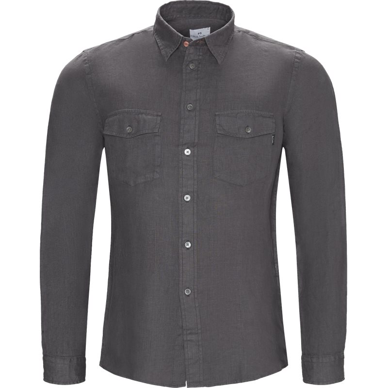 PS by Paul Smith Casual fit 815R A20289 Skjorter Grey Billede af PS by Paul Smith Casual fit 815R A20289 Skjorter Grey