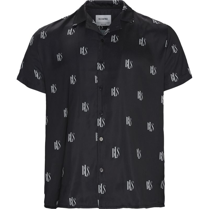BLS Regular fit HERNANDEZ SHIRT Skjorter Black Billede af BLS Regular fit HERNANDEZ SHIRT Skjorter Black