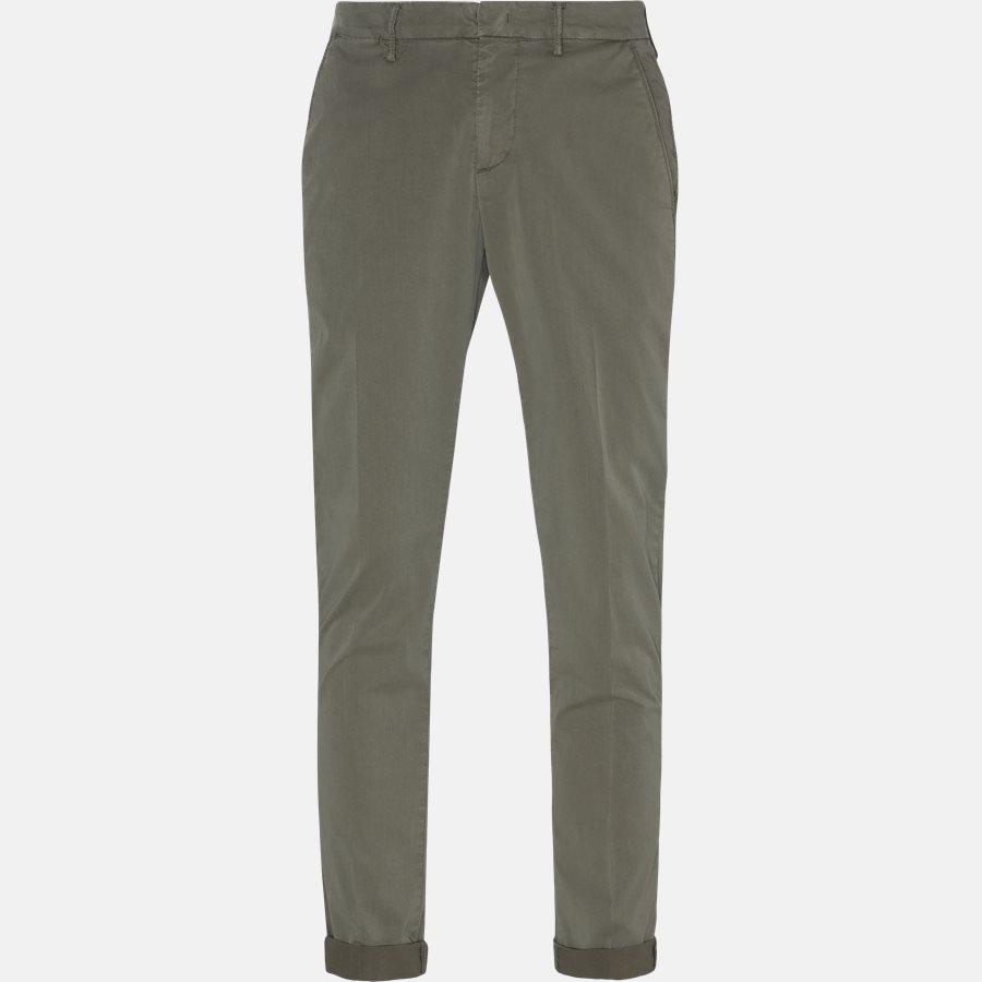 UP473 CS0087 PTD - Bukser - Slim - OLIVE - 1